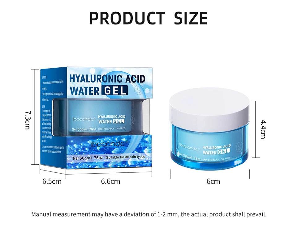 Hyaluronic Acid Moisturizer Gel Cream for Extra-Dry Skin Hydration and Nourishment - BON's