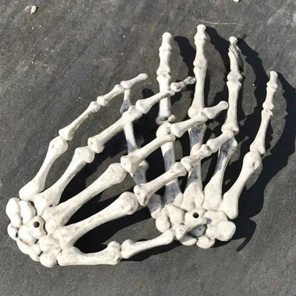 Broken Bones Skeleton Hand Prop – Halloween Horror Decor for Haunted Houses, Parties & Pranks