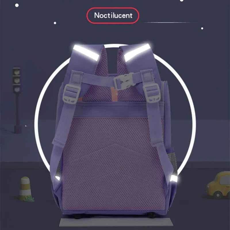 Kids Cartoon Backpack Large Waterproof Schoolbag - BON's