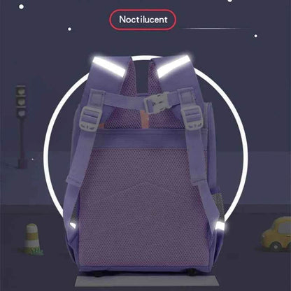 Kids Cartoon Backpack Large Waterproof Schoolbag - BON's