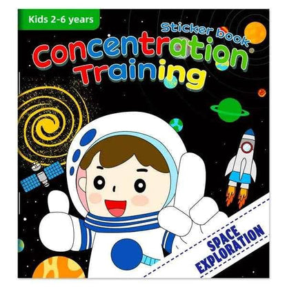 Kids Reusable Cartoon Stickers Books for Early Education Gift - BON's