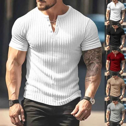 Summer knit T-shirt, Europe & US style - BON's