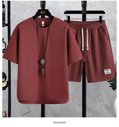 Men's Summer Waffle Knit Set for 2025 - Comfortable and Stylish Short Set - BON's