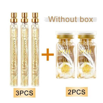 Korea 24k Collagen Serum - Active Collagen Silk Care Lifting Firming Set with Hyaluronan for Moisturizing Essence and Firming Skin Care - BON's