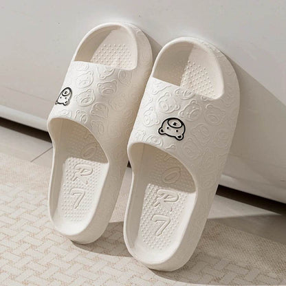 Cute Bear Slippers for Women and Men - Soft Indoor Cartoon Sandals, Anti-Slip Summer Shoes, Comfy Bathroom and Outdoor Leisure Footwear - BON's
