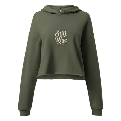Still I Rise – Empowerment Crop Hoodie (Limited Relief Edition)